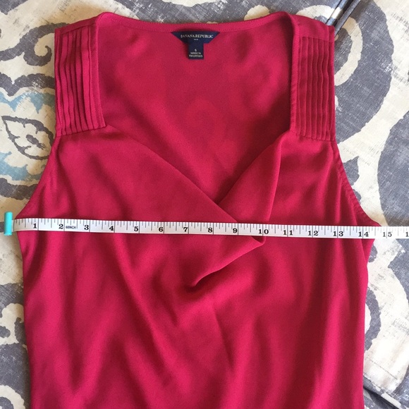 Banana Republic Pink Sleeveless Top - Picture 4 of 7